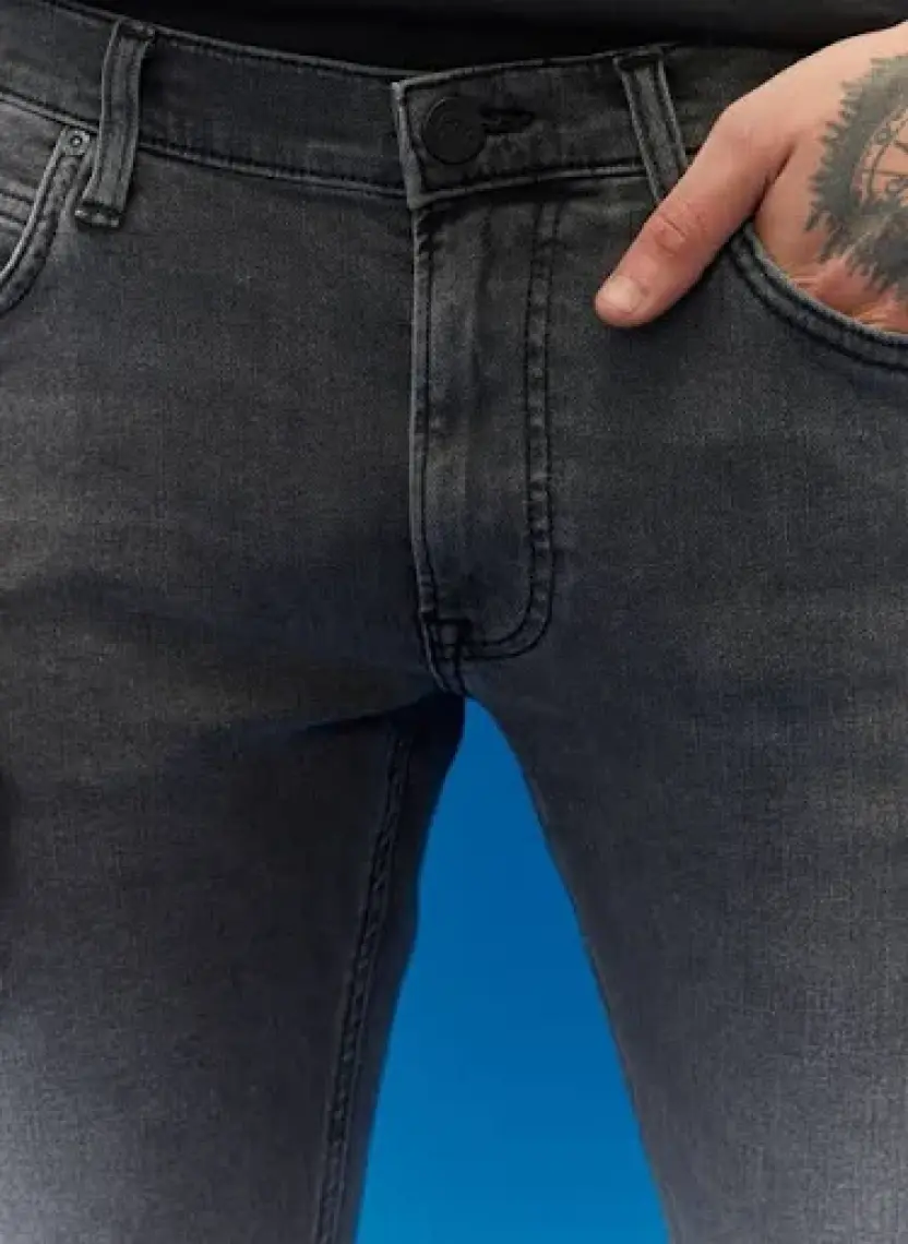 Lee Luke Slim Tapered Fit Normal Bel Esnek Jean Kot Pantolon