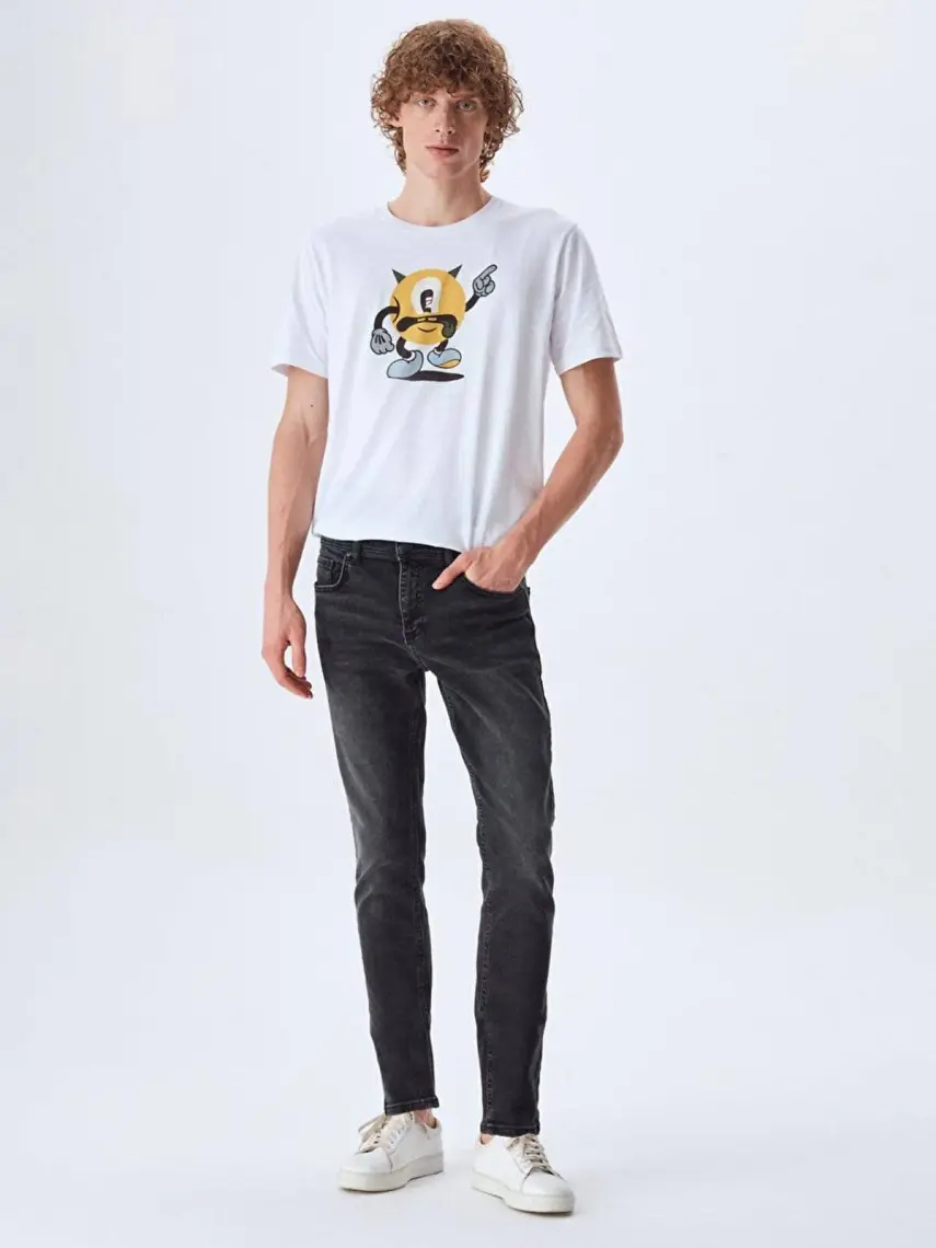 LTB Erkek Jumy Dar Paça Orta Bel Jean Pantolon