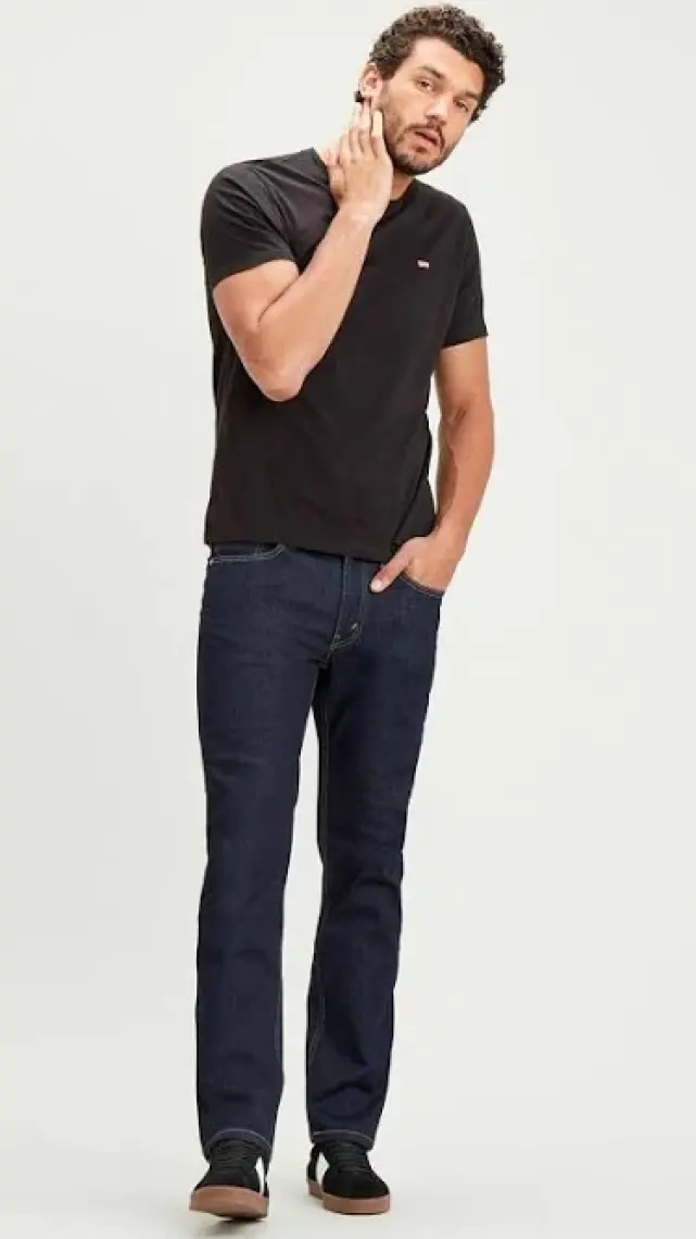 514™ Straight Fit Erkek Jean Pantolon - Dark Hollow Local