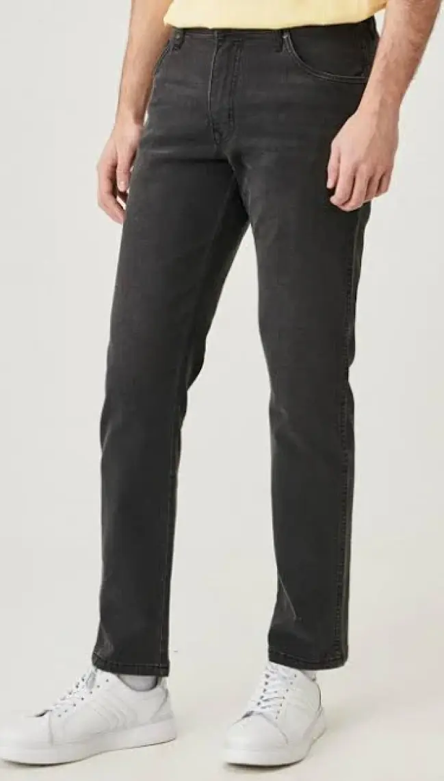 Wrangler Texas Slim Fit Dar Kesim Normal Bel Esnek Jean Kot Pantolon