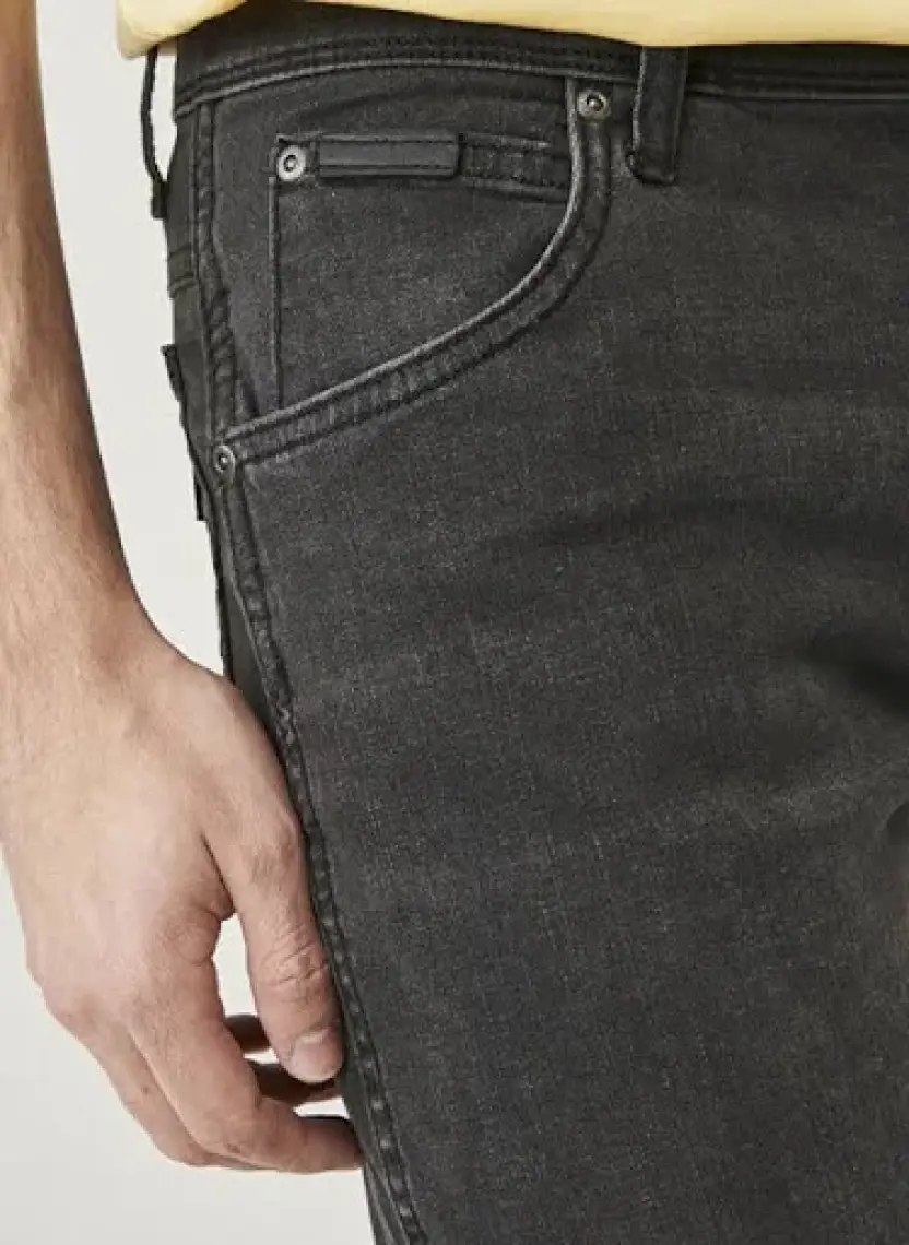 Wrangler Texas Slim Fit Dar Kesim Normal Bel Esnek Jean Kot Pantolon