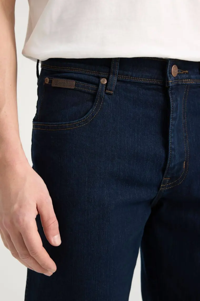 Wrangler Texas Straight Fit Normal Bel Denim Esnek Jean Kot Pantolon