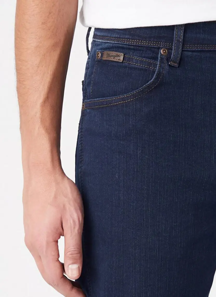 Wrangler Texas Straight Fit Normal Bel Denim Esnek Jean Kot Pantolon