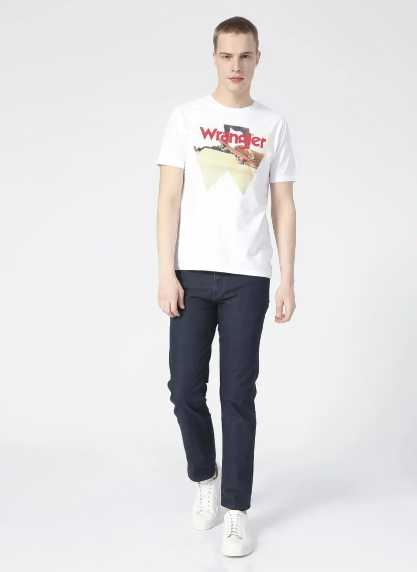 Wrangler Texas Straight Fit Normal Bel Denim Esnek Jean Kot Pantolon