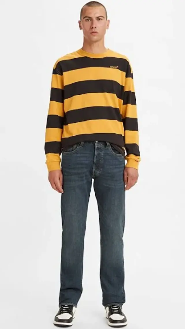 501® Levi's® Original Erkek Jean Pantolon - Block Crusher