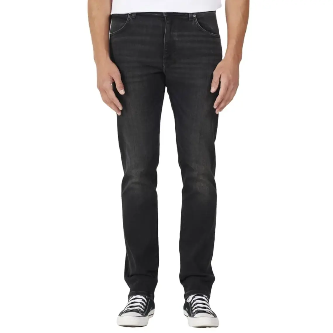 Wrangler Texas Slim Fit Dar Kesim Normal Bel Mavi Esnek Jean Kot Pantolon