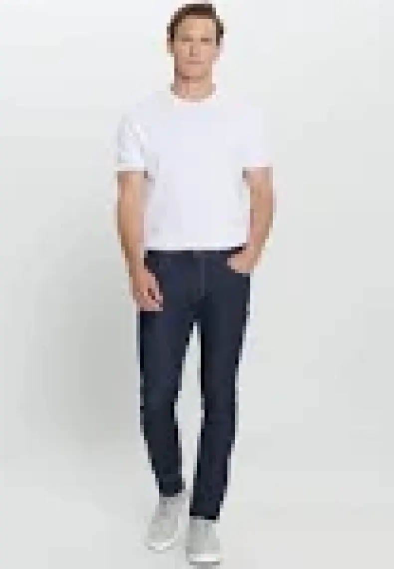 Altınyıldız Classics Erkek Koyu Lacivert Ekstra Slim Fit Dar Kesim Pamuklu Esnek Rııs Jean Kot Pantolon Denim