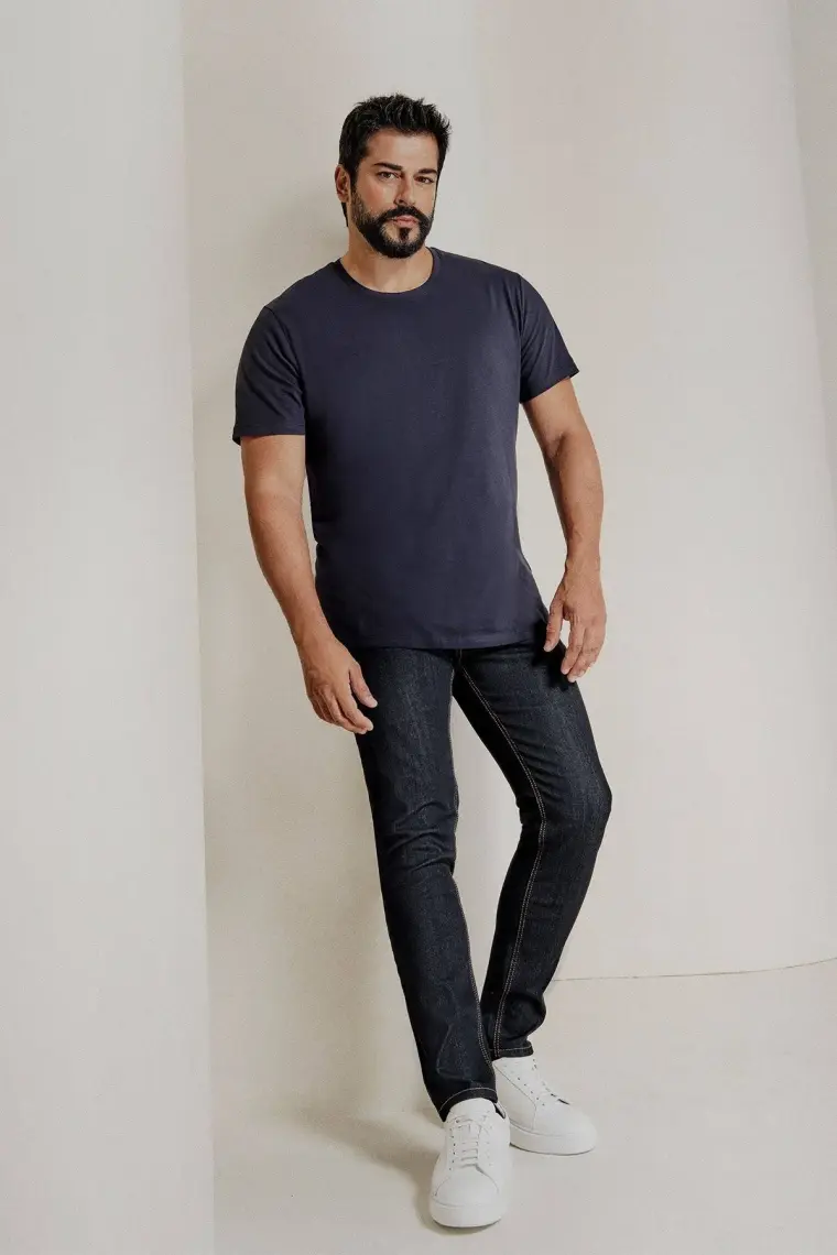 Altınyıldız Classics Erkek Koyu Lacivert Ekstra Slim Fit Dar Kesim Pamuklu Esnek Rııs Jean Kot Pantolon Denim