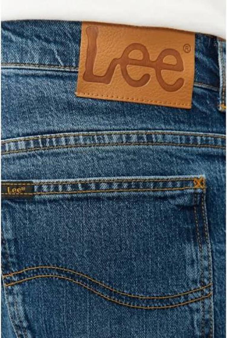 Lee Erkek Rider Slim Fit Normal Bel Denim Esnek Jean Kot Pantolon