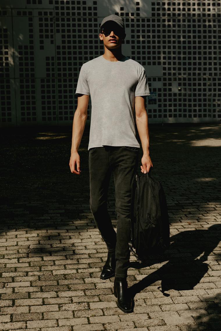Altınyıldız Classics Erkek Antrasit Ekstra Slim Fit Dar Kesim Rıss Pamuklu Esnek Denim Jean Kot Pantolon