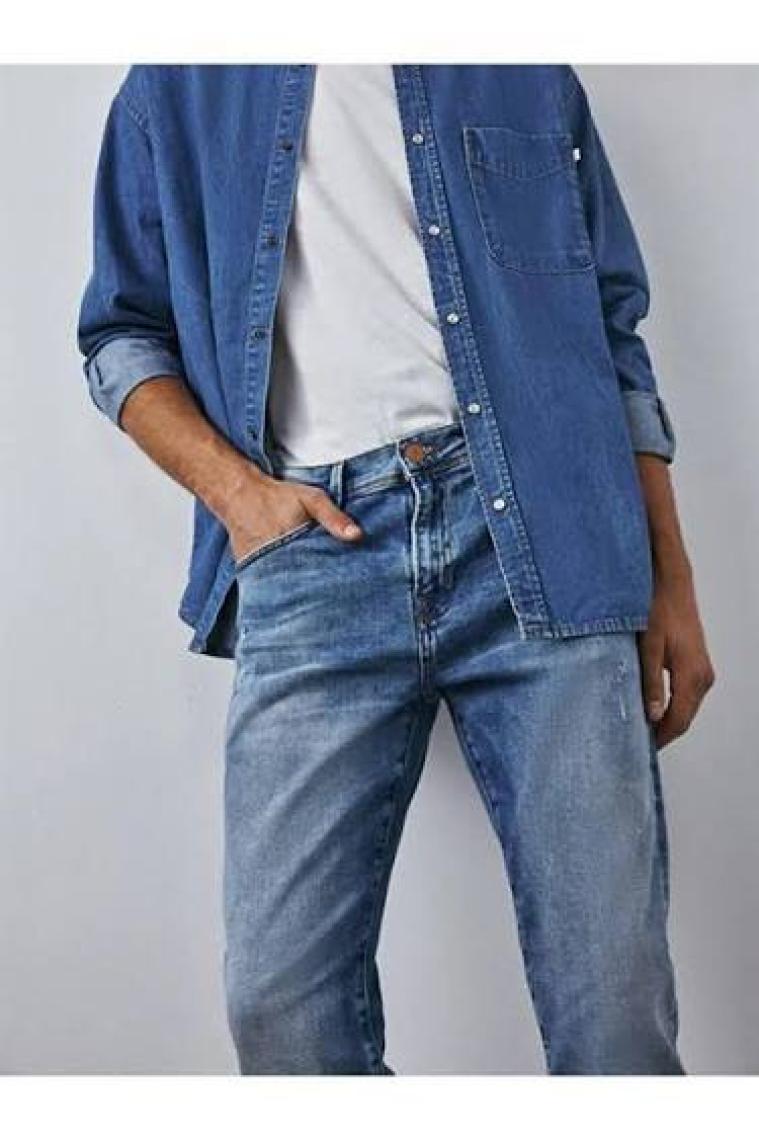 LTB Erkek Dıego X Y Normal Bel Dar Paça Skınny Jean Pantolon