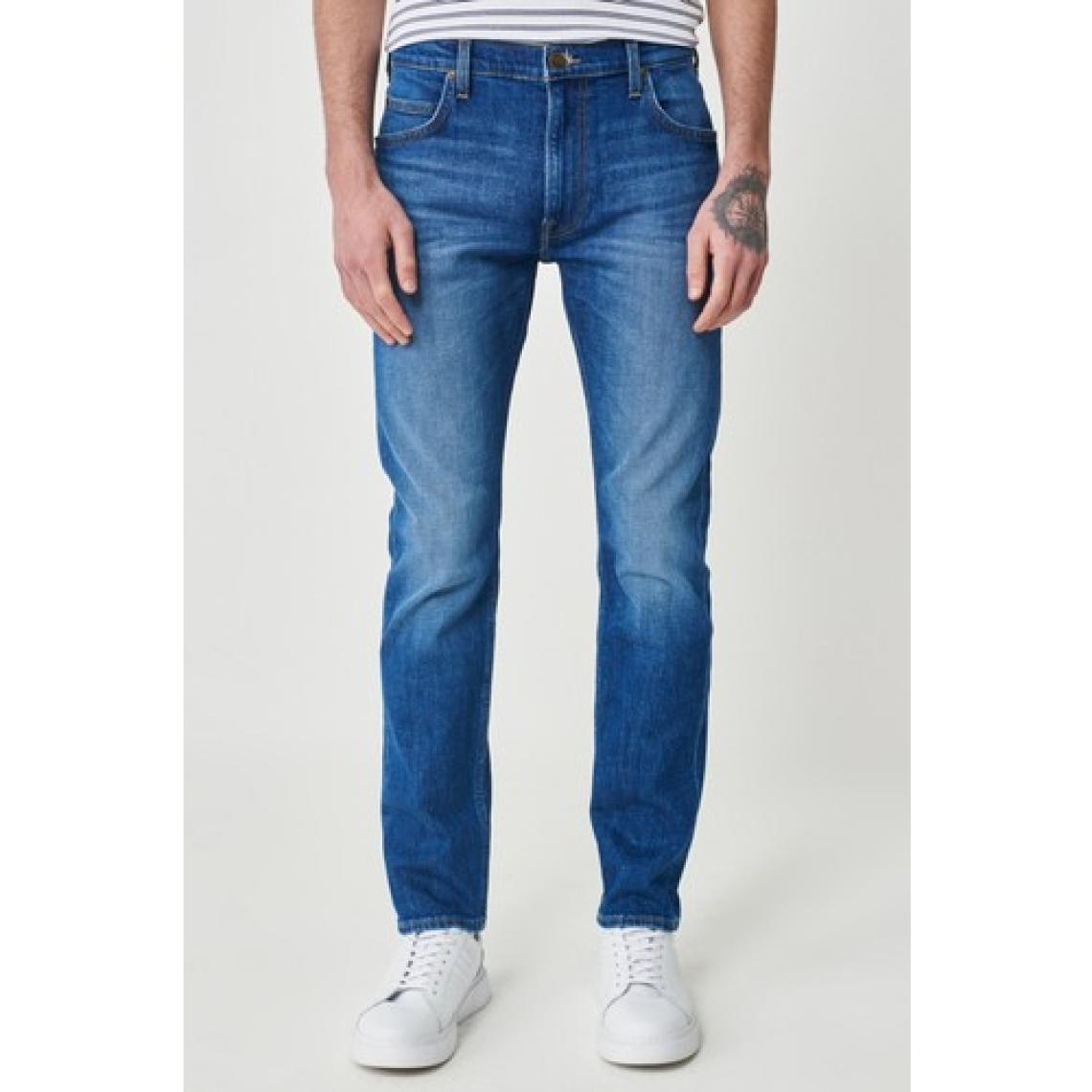 Lee Rider Slim Fit Dar Kesim Normal Bel Esnek Jean Kot Pantolon