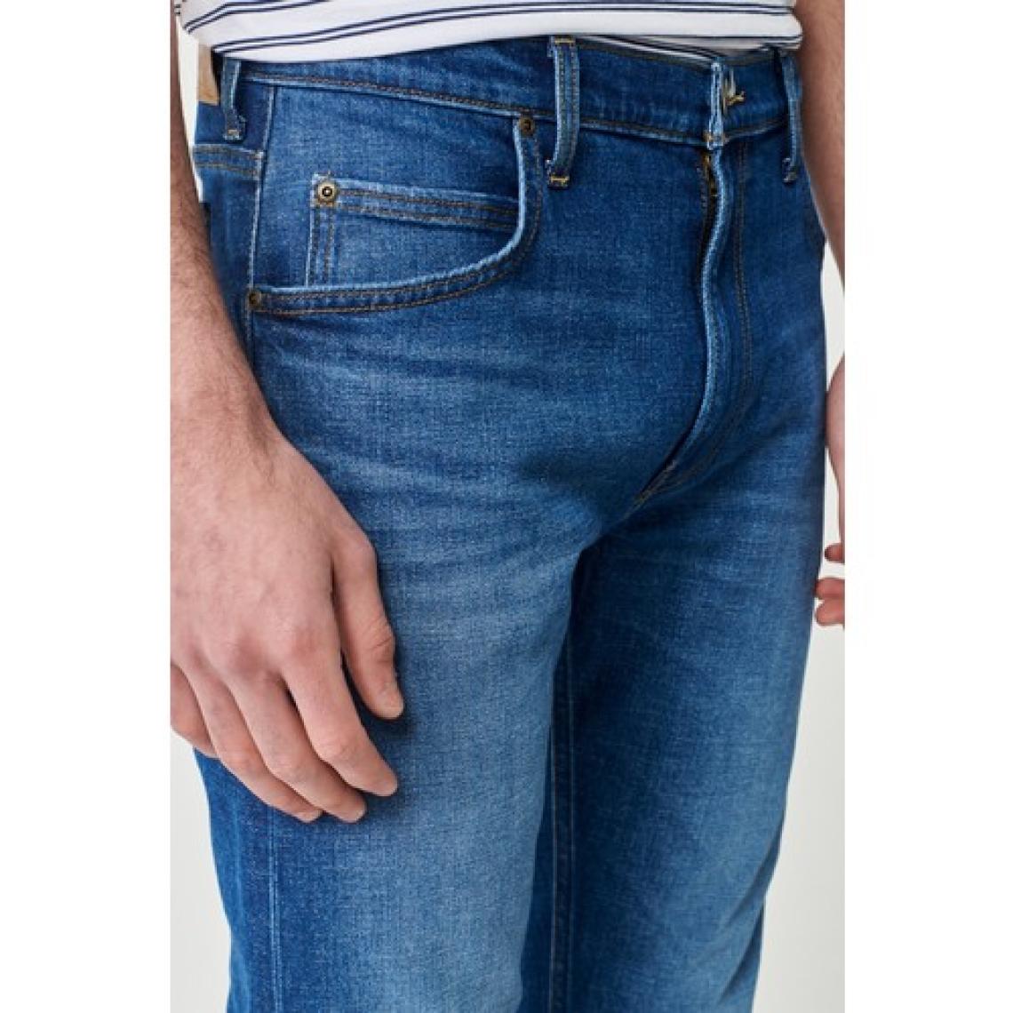 Lee Rider Slim Fit Dar Kesim Normal Bel Esnek Jean Kot Pantolon