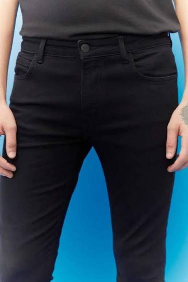 Lee Malone Skinny Fit Normal Bel Denim Esnek Jean Kot Pantolon