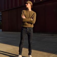 Altınyıldız Classics Erkek Koyu Lacivert Ekstra Slim Fit Dar Kesim Pamuklu Esnek Rııs Jean Kot Pantolon Denim
