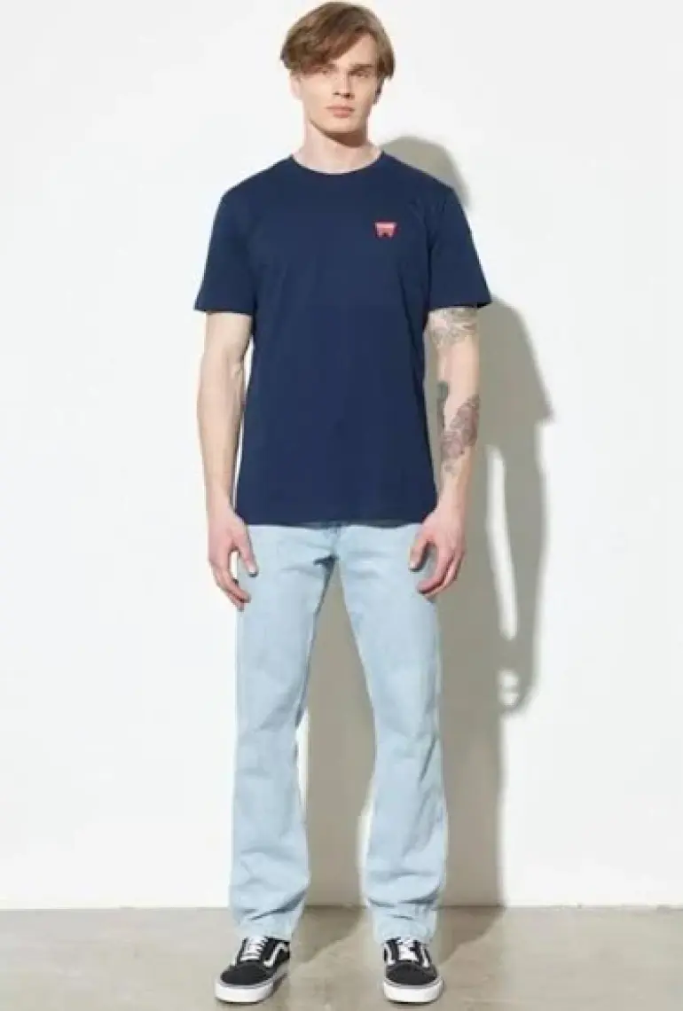 Wrangler Greensboro Regular Str Mavi Erkek Pantolon