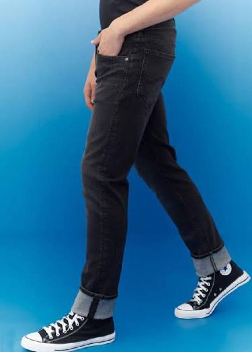 Lee Daren Zip Fly Regular Str Gri Erkek Jean Pantolon