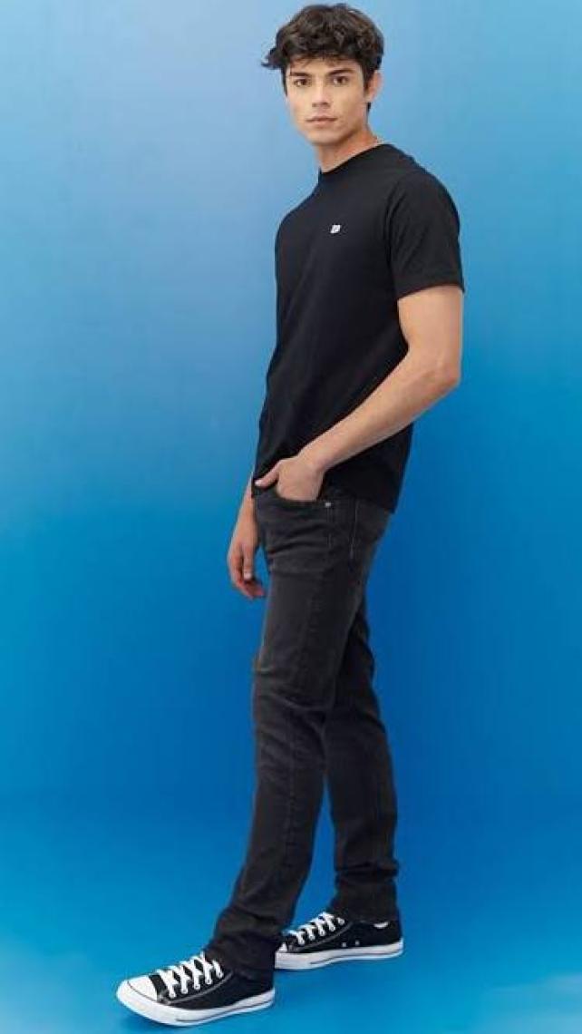 Lee Daren Zip Fly Regular Str Gri Erkek Jean Pantolon