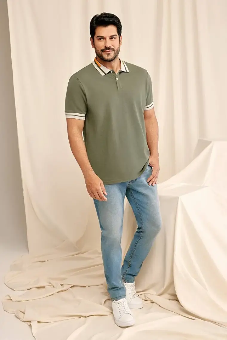 Altınyıldız Classics Erkek Petrol Mavisi Ekstra Slim Fit Dar Kesim Pamuklu Esnek Rıss Jean Kot Denim Pantolon