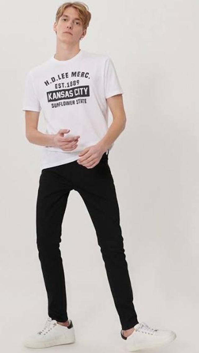 Lee Malone Skinny Fit Normal Bel Denim Esnek Jean Kot Pantolon