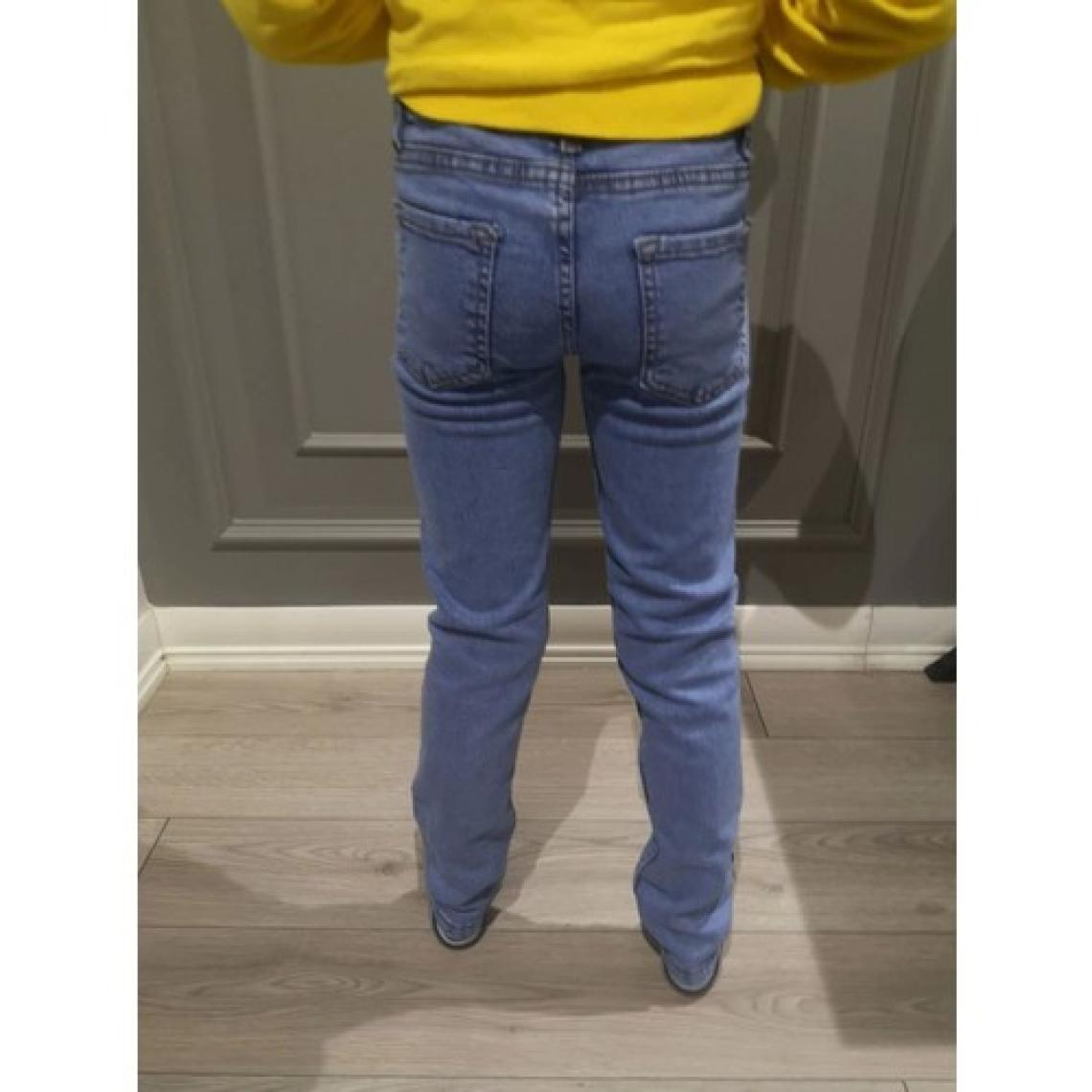 Daniel Milano Slim Fit Erkek Çocuk Denim Kot Pantolon Buz Mavi 999