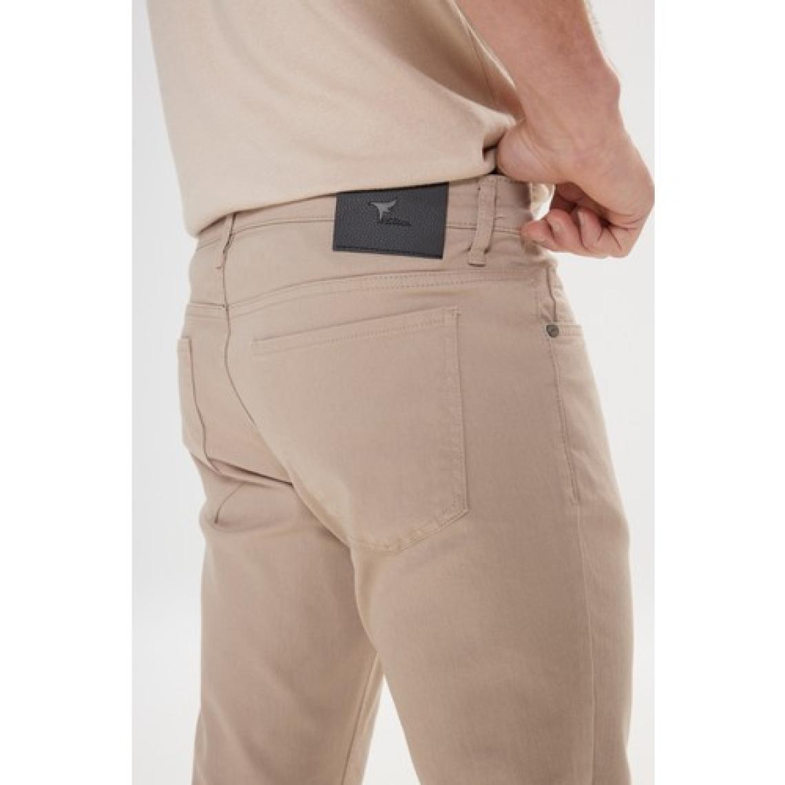 Altınyıldız Classics Erkek Taş 360 Derece Her Yöne Esneyen Slim Fit Dar Kesim Diyagonal Esnek Desenli Pantolon