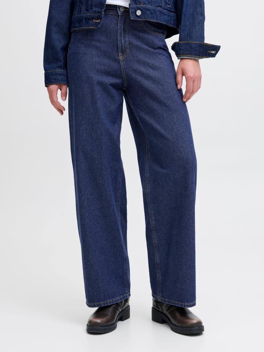 Jjxx   Koyu Kadın Denim Pantolon Jxtokyo Wıde Hw CRE6001 Noos