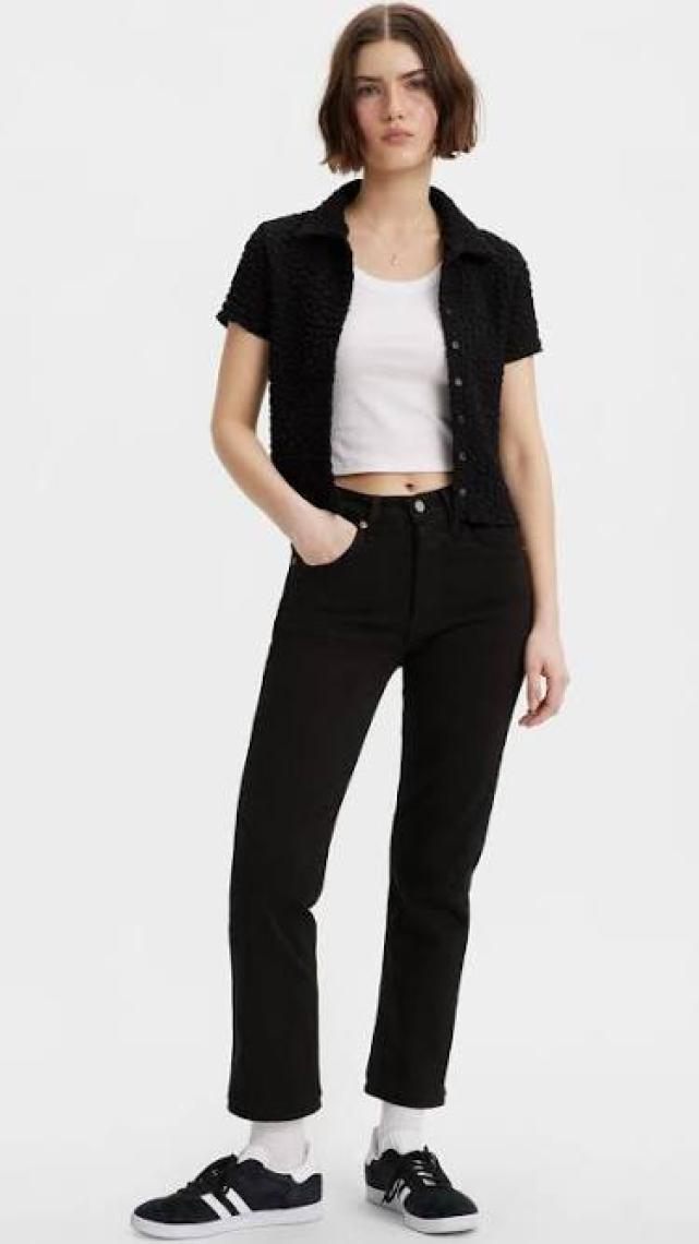 501® Kadın Crop Jean Pantolon- Heart