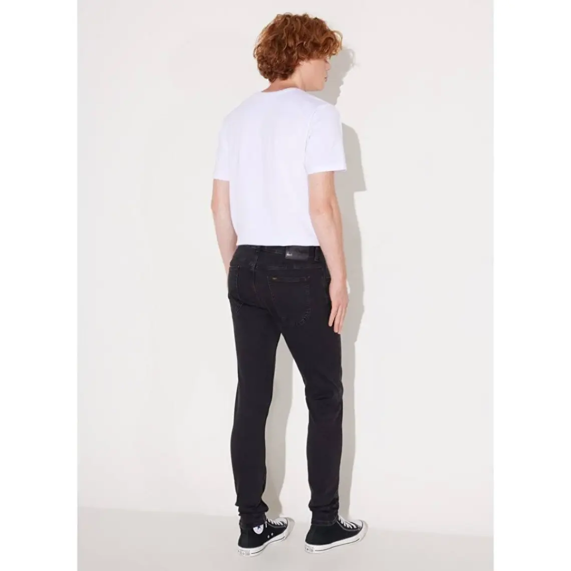 Lee Malone Skinny Fit Normal Bel Denim Esnek Jean Kot Pantolon