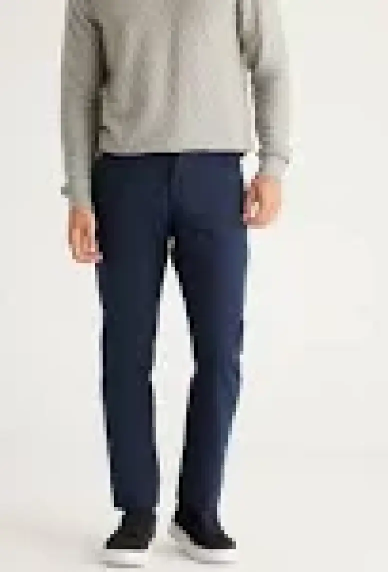 Altınyıldız Classics Erkek Lacivert 360 Derece Her Yöne Esneyen Slim Fit Dar Kesim Diyagonal Esnek Desenli Pantolon