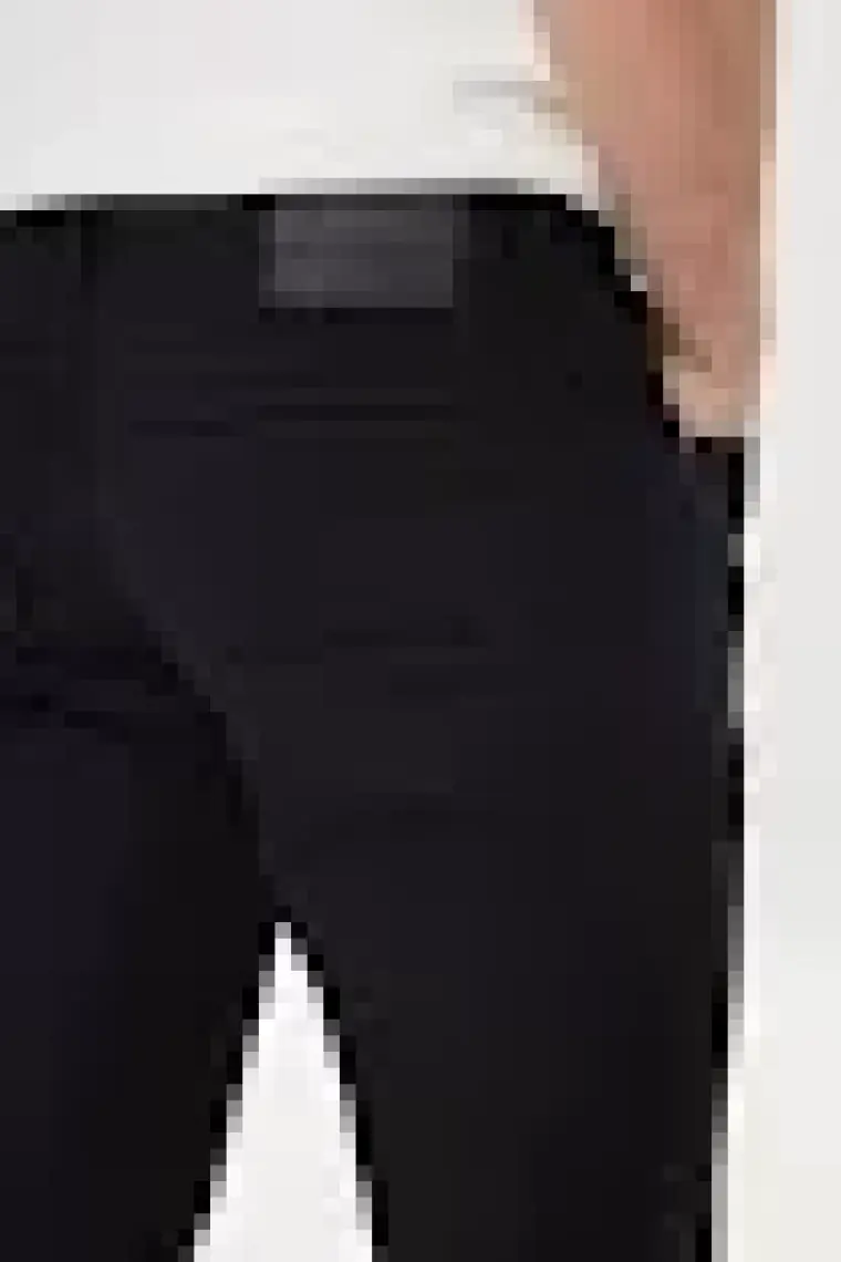 Altınyıldız Classics Erkek Siyah 360 Derece Her Yöne Esneyen Slim Fit Dar Kesim Diyagonal Esnek Desenli Pantolon