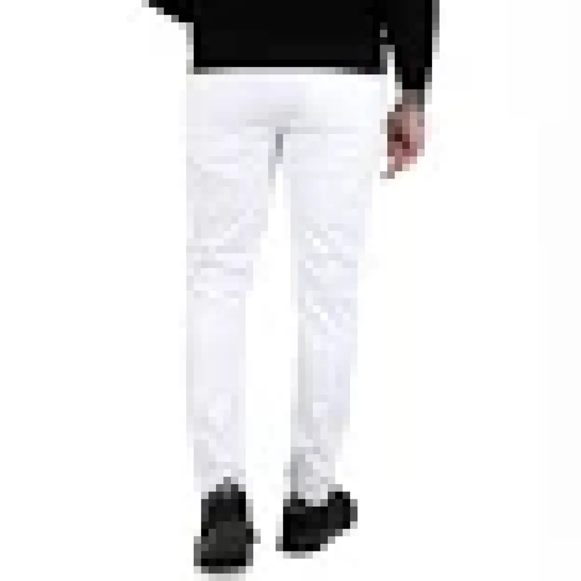 DeepSEA Beyaz Likralı Jeans Skinny Fit Esnek Kot Pantolon 2004157