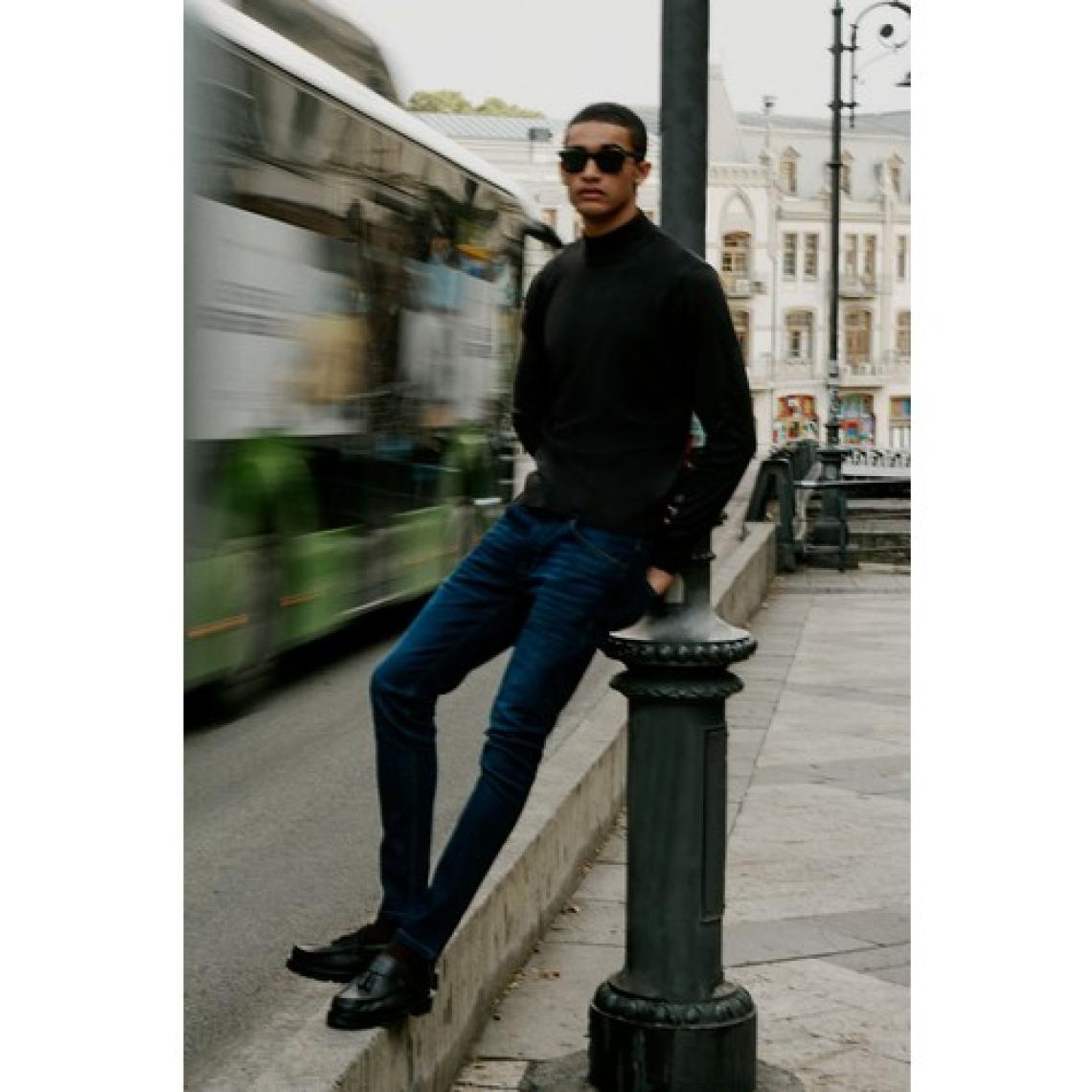 Altınyıldız Classics Erkek K.mavı Slim Fit Dar Kesim Magic Denim Esnek Jean Kot Pantolon