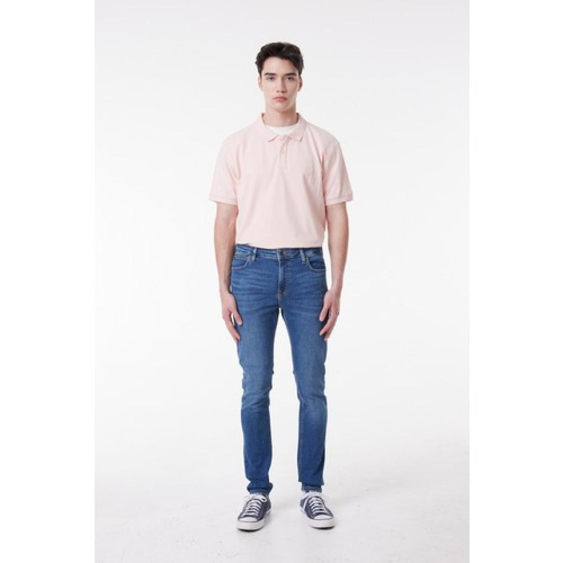 Lee Malone Skinny Fit Normal Bel Denim Esnek Jean Kot Pantolon