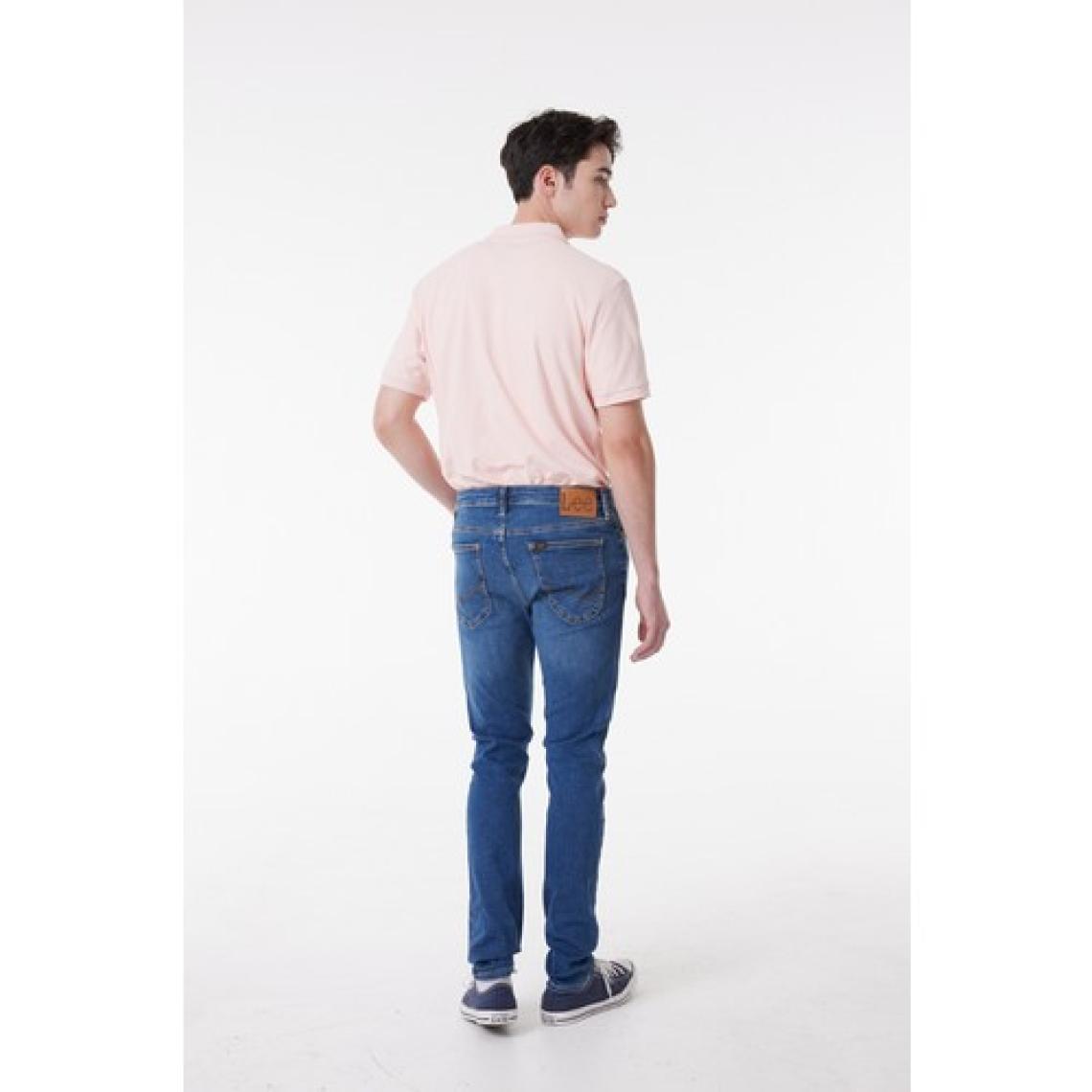 Lee Malone Skinny Fit Normal Bel Denim Esnek Jean Kot Pantolon
