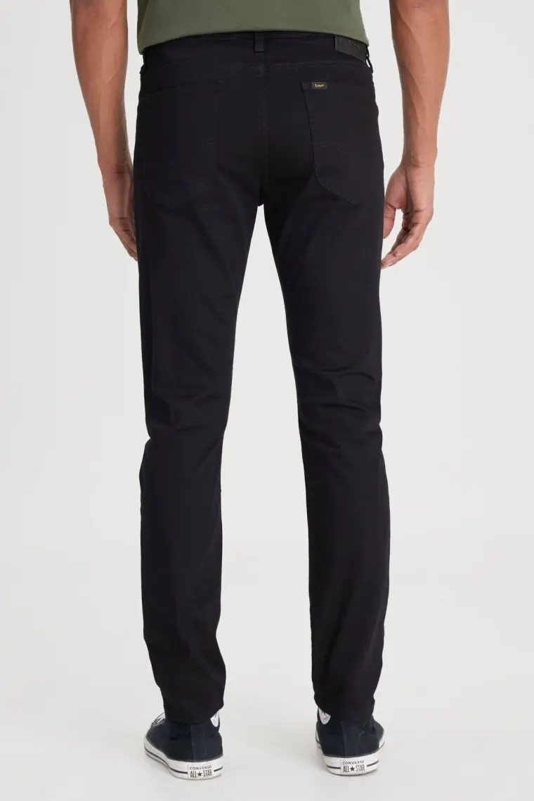 Lee Malone Skinny Fit Normal Bel Denim Esnek Jean Kot Pantolon