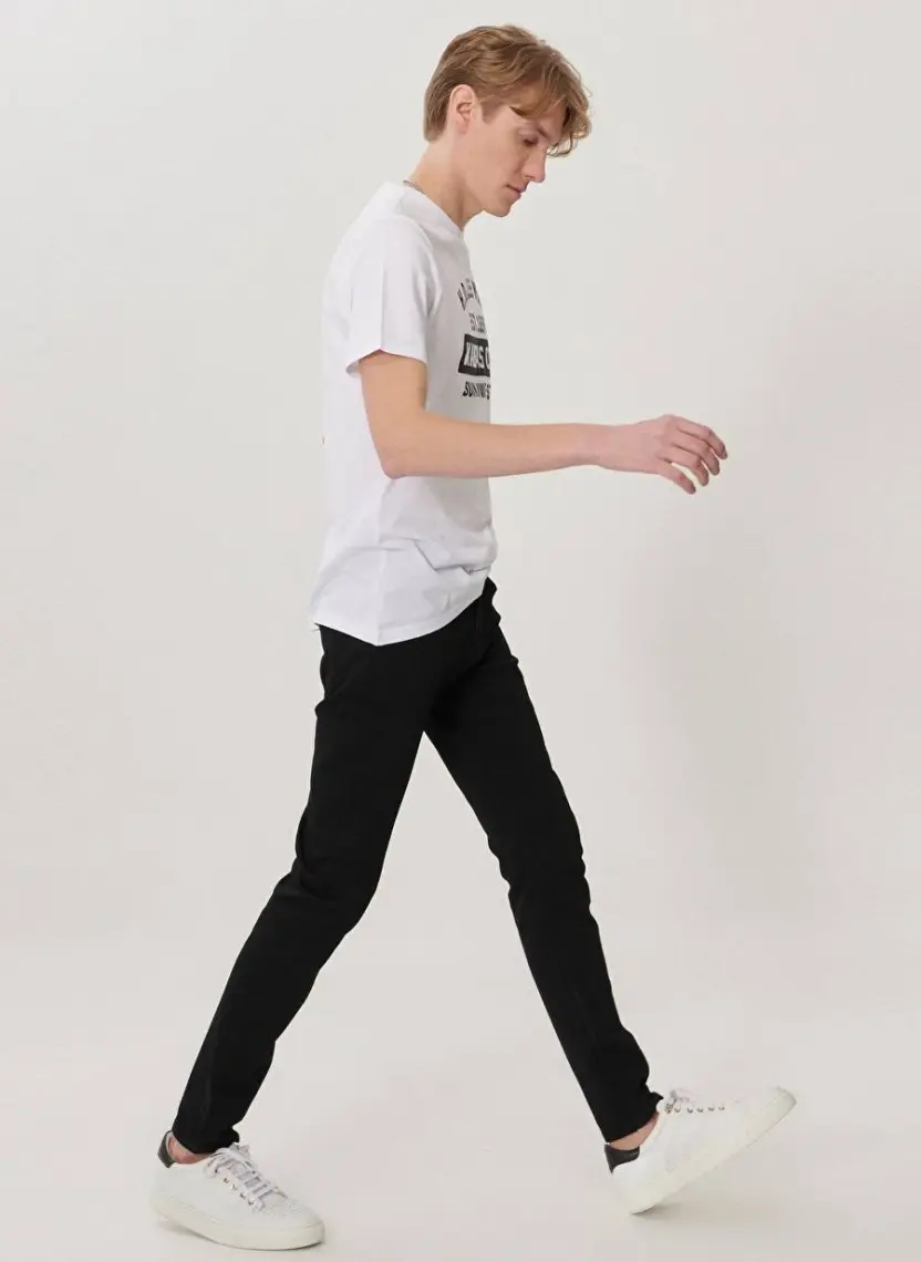 Lee Malone Skinny Fit Normal Bel Denim Esnek Jean Kot Pantolon