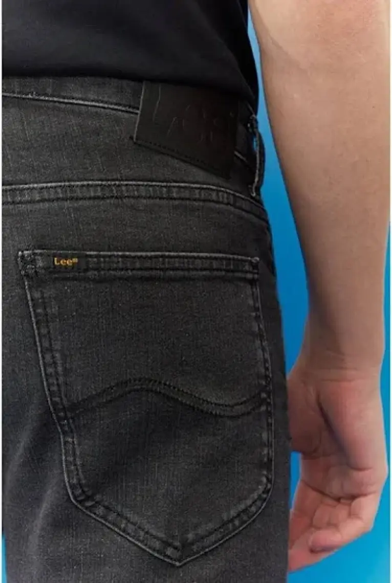 Lee Daren Zip Fly Regular Str Gri Erkek Jean Pantolon