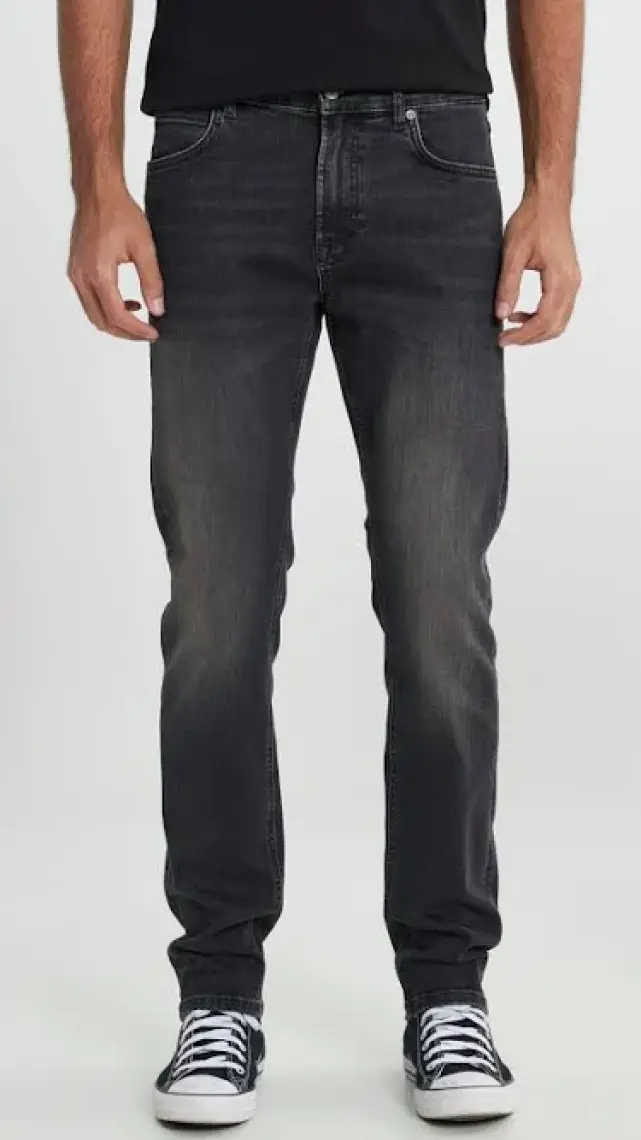 Lee Daren Zip Fly Regular Str Gri Erkek Jean Pantolon