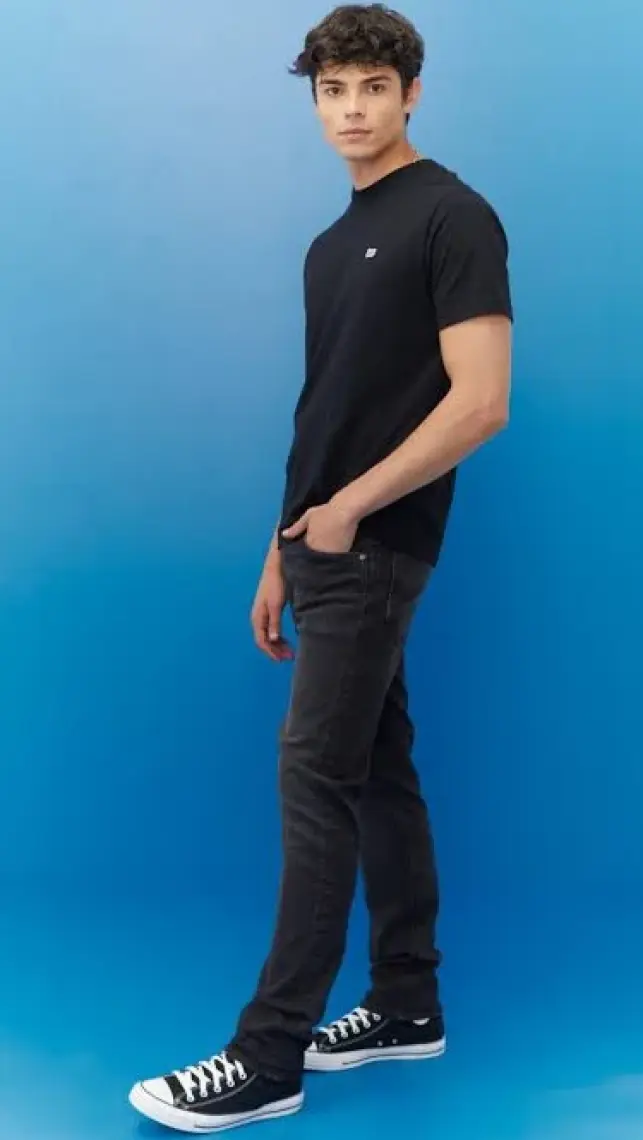 Lee Daren Zip Fly Regular Str Gri Erkek Jean Pantolon