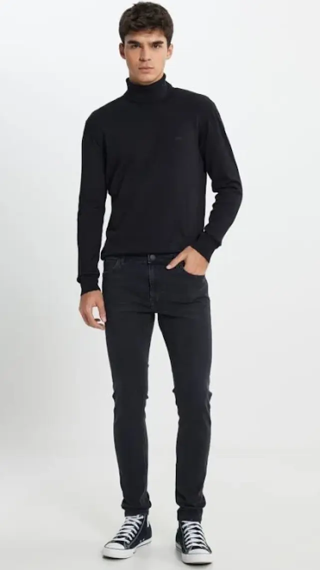 Lee Malone Skinny Fit Normal Bel Denim Esnek Jean Kot Pantolon