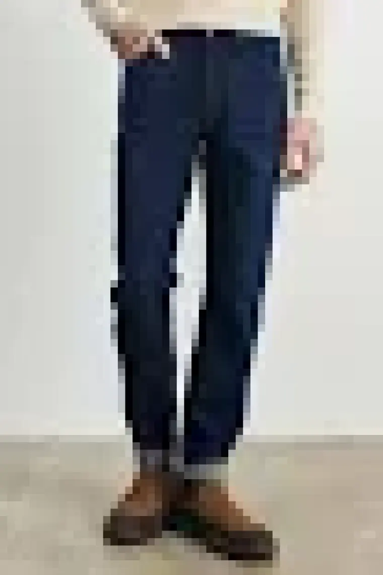 ALTINYILDIZ CLASSICS Erkek Lacivert Comfort Fit Rahat Kesim %100 Pamuk Denim Jean Kot Pantolon