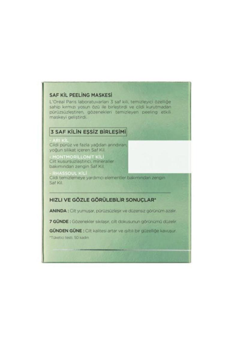 Loreal Paris Saf Kil Kırmızı Yosun Maskesi 50 ml