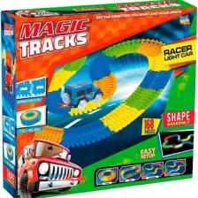 168 Parça Magic Tracks Yarış Pisti Ve 1 Adet Pilli Araba-23082235