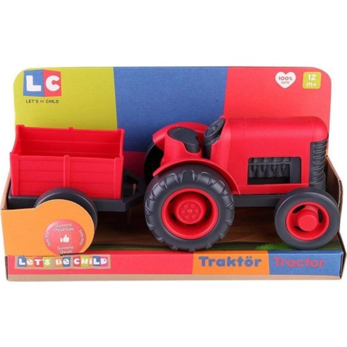 Let's Be Child Kırmızı Traktör LC-30878