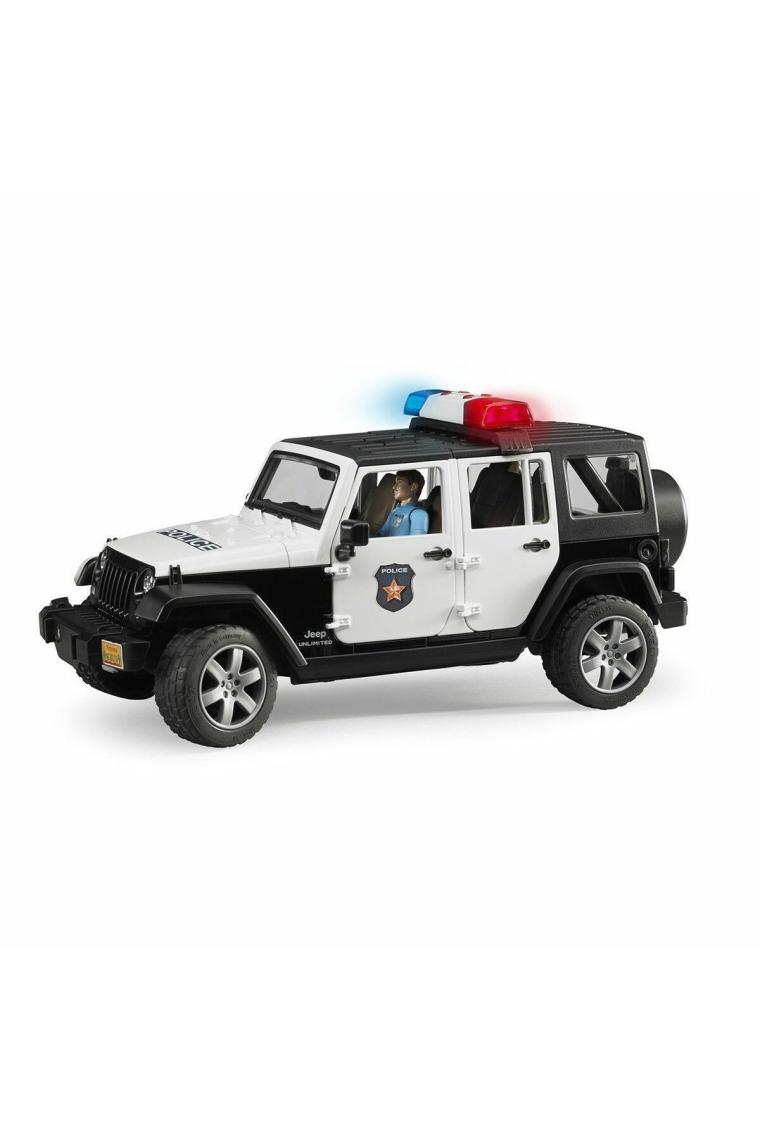 Oyuncak Jeep Wrangler Ur Polis Aracı ve Memur Br02526