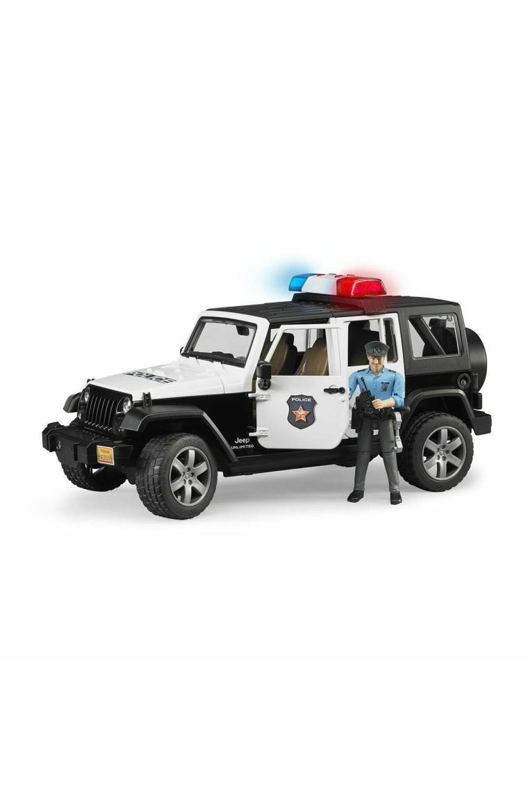 Oyuncak Jeep Wrangler Ur Polis Aracı ve Memur Br02526