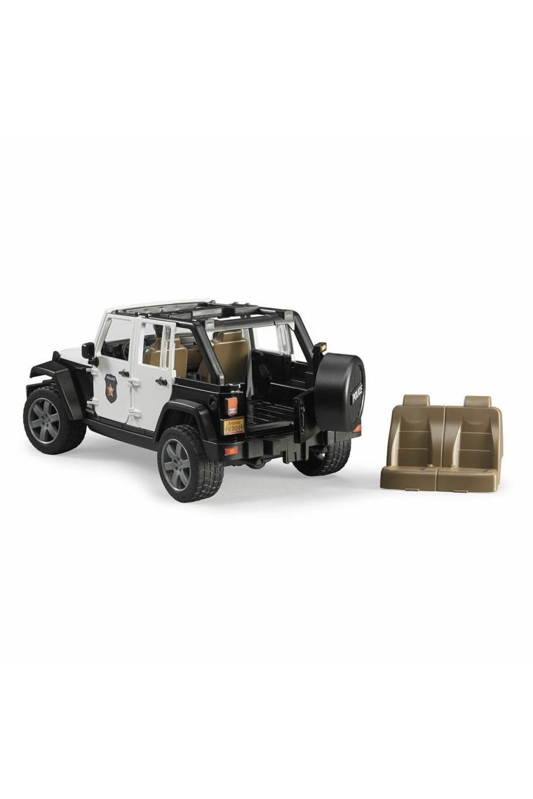 Oyuncak Jeep Wrangler Ur Polis Aracı ve Memur Br02526