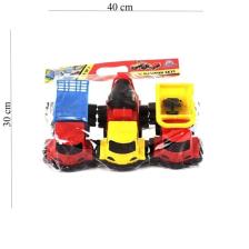 Oyuncak 031 Poşetli 3 Lü Kamyon Set