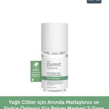 Yağlı Ciltler Için Anında Matlaştırıcı Ve Sivilce Önleyici Yüz Bakım Maskesi T-zone 10 Ml